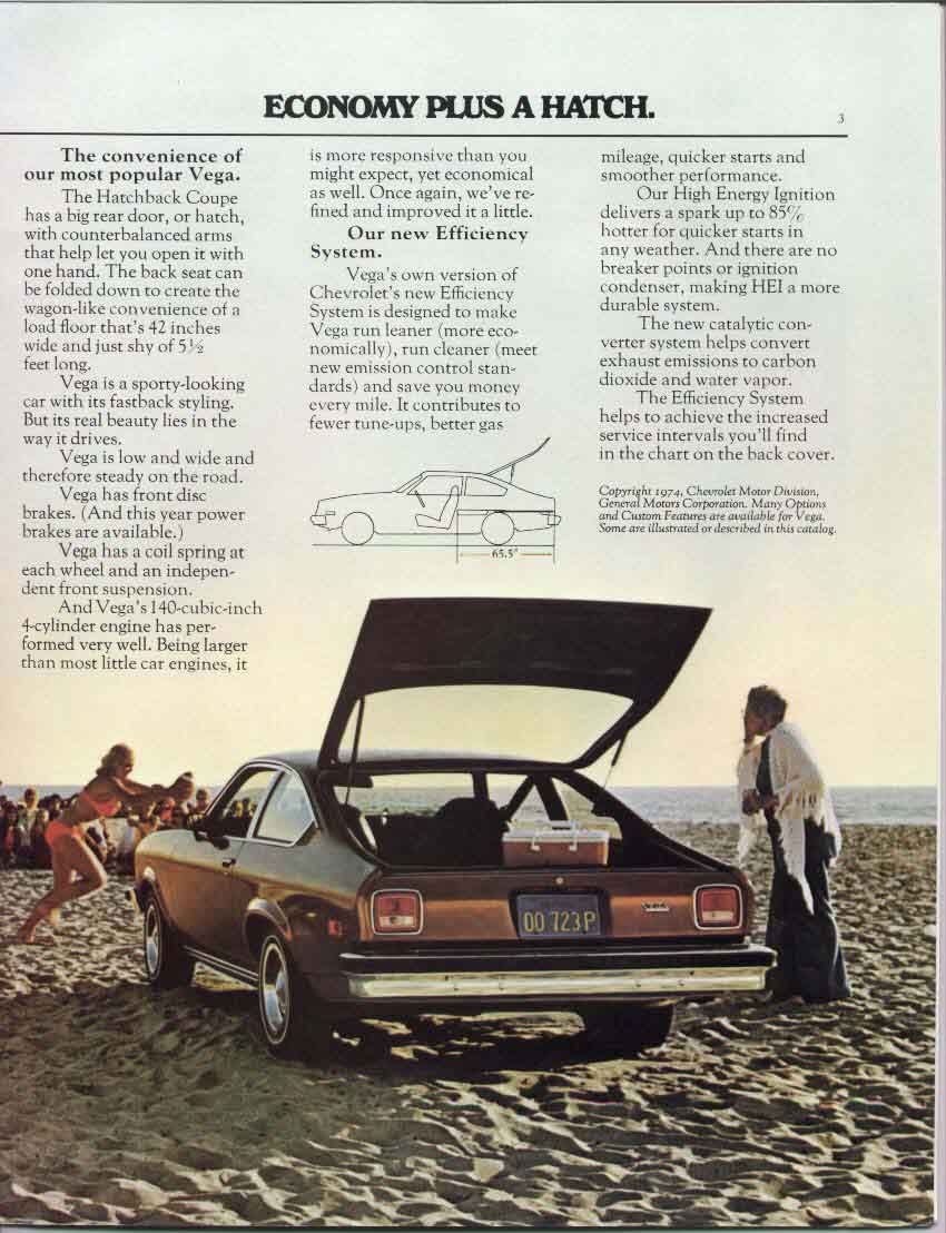 1975 Chevrolet Vega Brochure Page 5